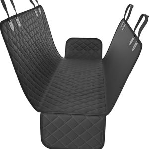 Pets Black XL Dog Car Hammock Back Seat Cover